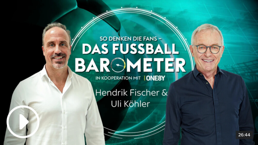 Sendungs-Teaser Folge 01 — Das Fußball Barometer mit Hendrik Fischer & Uli Köhler